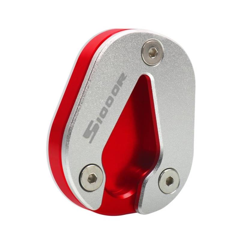 Motorrad Ständerverlängerung Für S1000R S1000 R 2021 2022 2023 Motorrad CNC Ständer Fuß Seite Stehen Verlängerung Pad Unterstützung Platte Vergrößern Stehen(Red) von BOEYDSE88