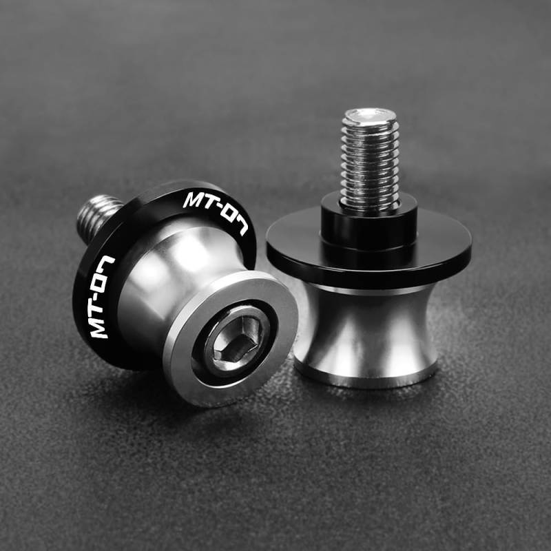 Spulenschieber FÜR MT07 MT 07 2014 2015 2016 2017 2018 2019 2020 2021 2022 Motor 6 MM Schwinge Sliders Spulen Stand Schrauben Sliders(6MM-2) von BOEYDSE88