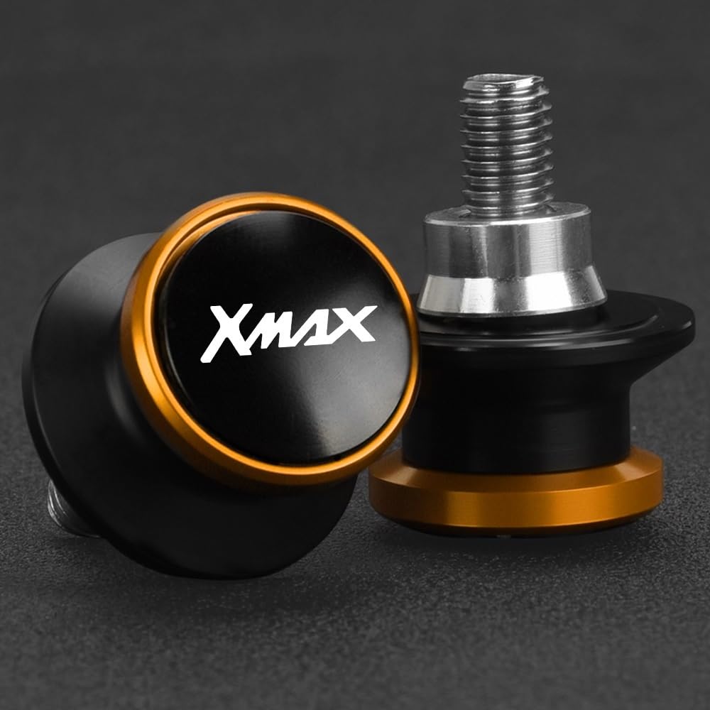 Spulenschieber FÜR X MAX Xmax 125 250 300 400 XMAX125 XMAX250 XMAX300 XMAX400 Zubehör 6MM Schwingenspulen, Hintere Ständerschrauben, Schieber(6MM-11) von BOEYDSE88