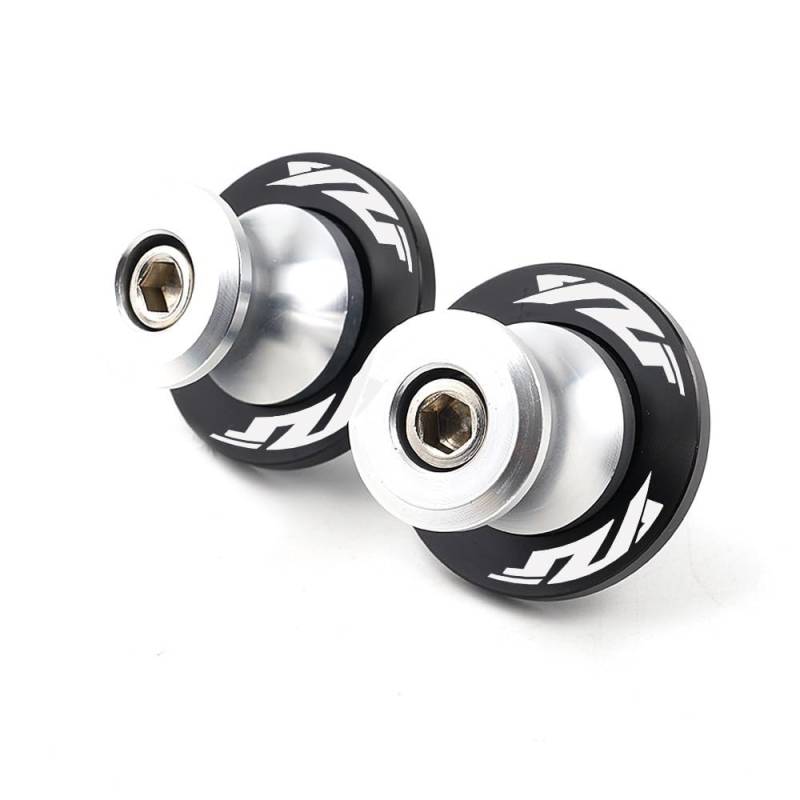 Spulenschieber Für YZF R1 R3 R6 R25 1999-2021 2020 2007 2019 Motorrad Zubehör 6 MM CNC Aluminium Schwinge Spulen Stand Schrauben Slider(6MM-Silver) von BOEYDSE88