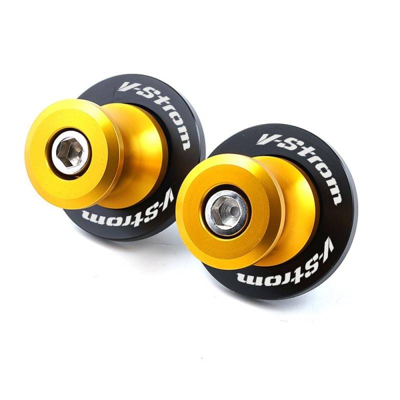 Spulenschieber Motorrad Schwinge Spulen Slider 8MM Ständer Schrauben Schutz Für Suzuki V-Strom 650 DL 250 650 1000 1050 Alle Jahr(8mm 4) von BOEYDSE88