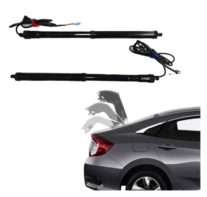 Antriebseinheit Heckklappe Gasdruckfeder Für Civic 2017 2018 2019 2020 2021 2022 2023 Elektrische Heckklappe Hebebühne Auto Automatische Stamm Öffnung Drift Stick Kit(with Kick Sensor) von BOHHO