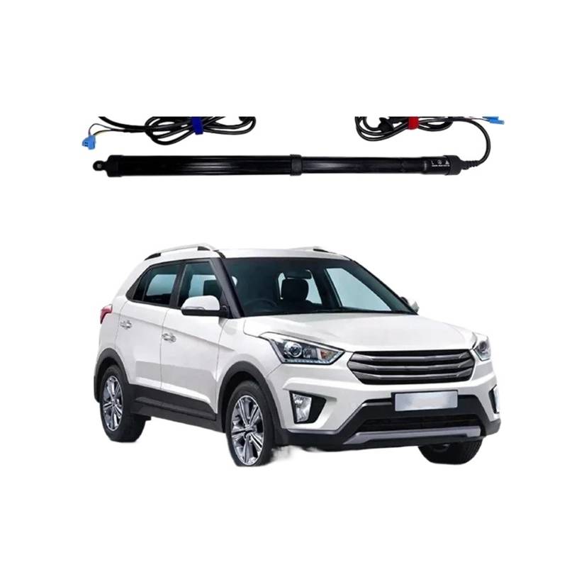 Antriebseinheit Heckklappe Gasdruckfeder Für Hyundai IX25 Für Creta 2015-2019 2020 Auto Intelligente Elektrische Heckklappe Modifizierte Auto Stamm Unterstützung Stange Schwanz Tür(with Kick Sensor) von BOHHO