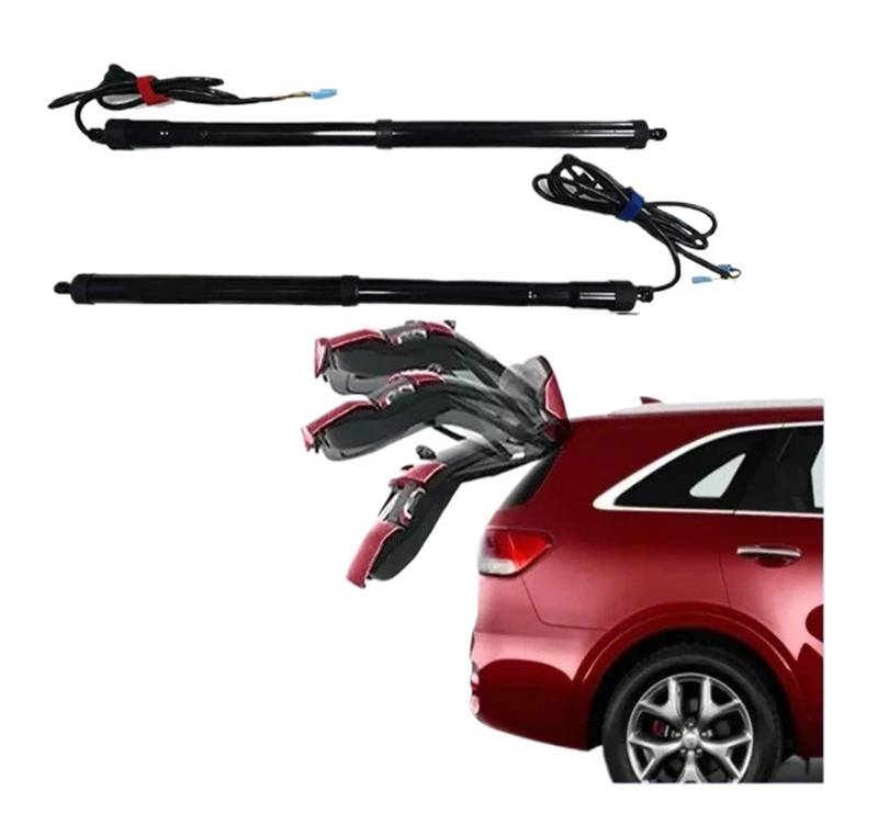 Antriebseinheit Heckklappe Gasdruckfeder Für KIA Für Sorento XM FL LX 2013-2023 Elektrische Heckklappe Automatische Steuerung Der Stamm Stick Öffnung Hebebühne Hinten Tür Power Kit(No Kick Sensor) von BOHHO