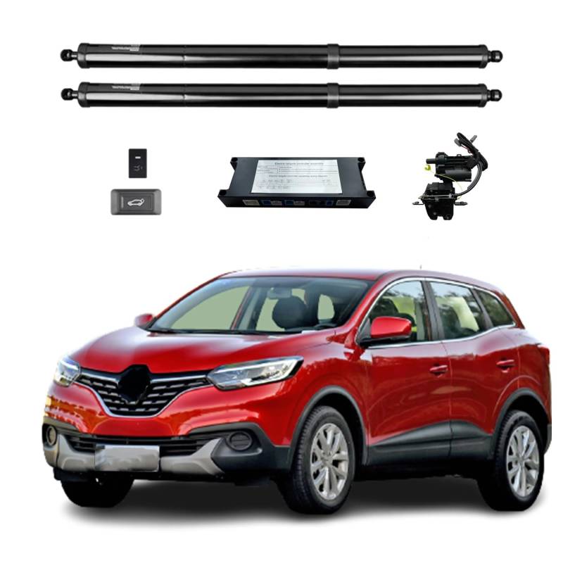 Antriebseinheit Heckklappe Gasdruckfeder Für Kadjar 2015 2016 2017 2018 2019 2020 2021 2022 Elektrische Heckklappe Hinten Hatch Stamm Strut Shock Lift Stange Antrieb(Without Kick Sensor) von BOHHO