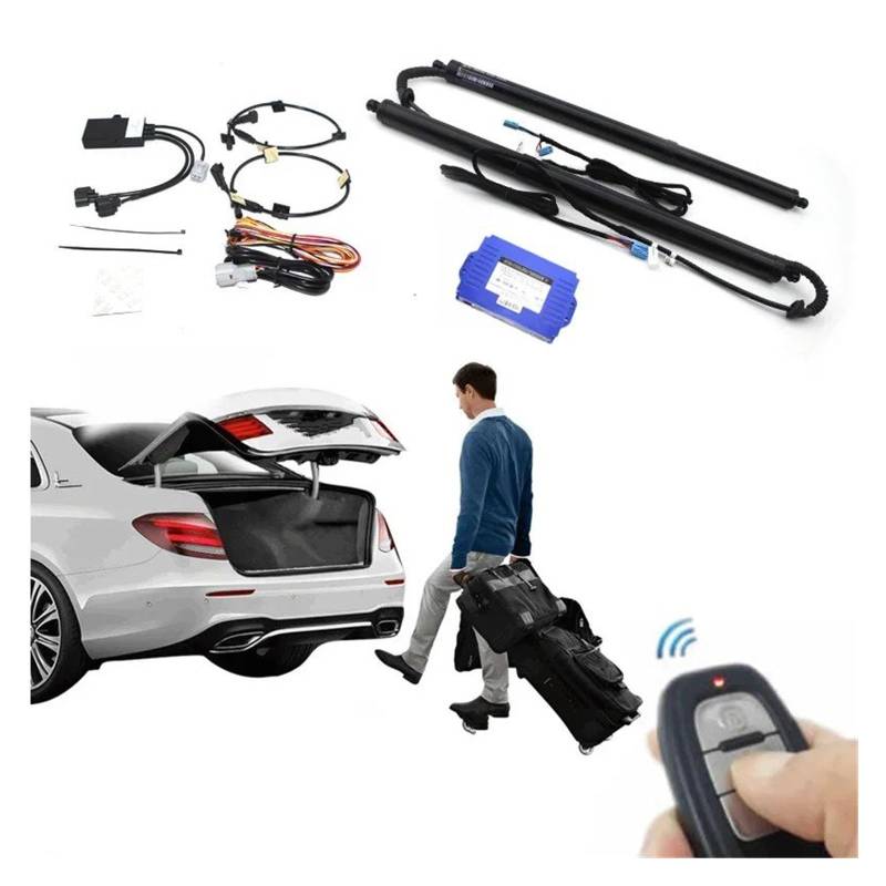 Antriebseinheit Heckklappe Gasdruckfeder Für Kadjar 2015~2022 Auto Power Stamm Lift Elektrische Hatch Heckklappe Heckklappe Strut Auto Hinten Tür Antrieb(with Foot Sensor) von BOHHO