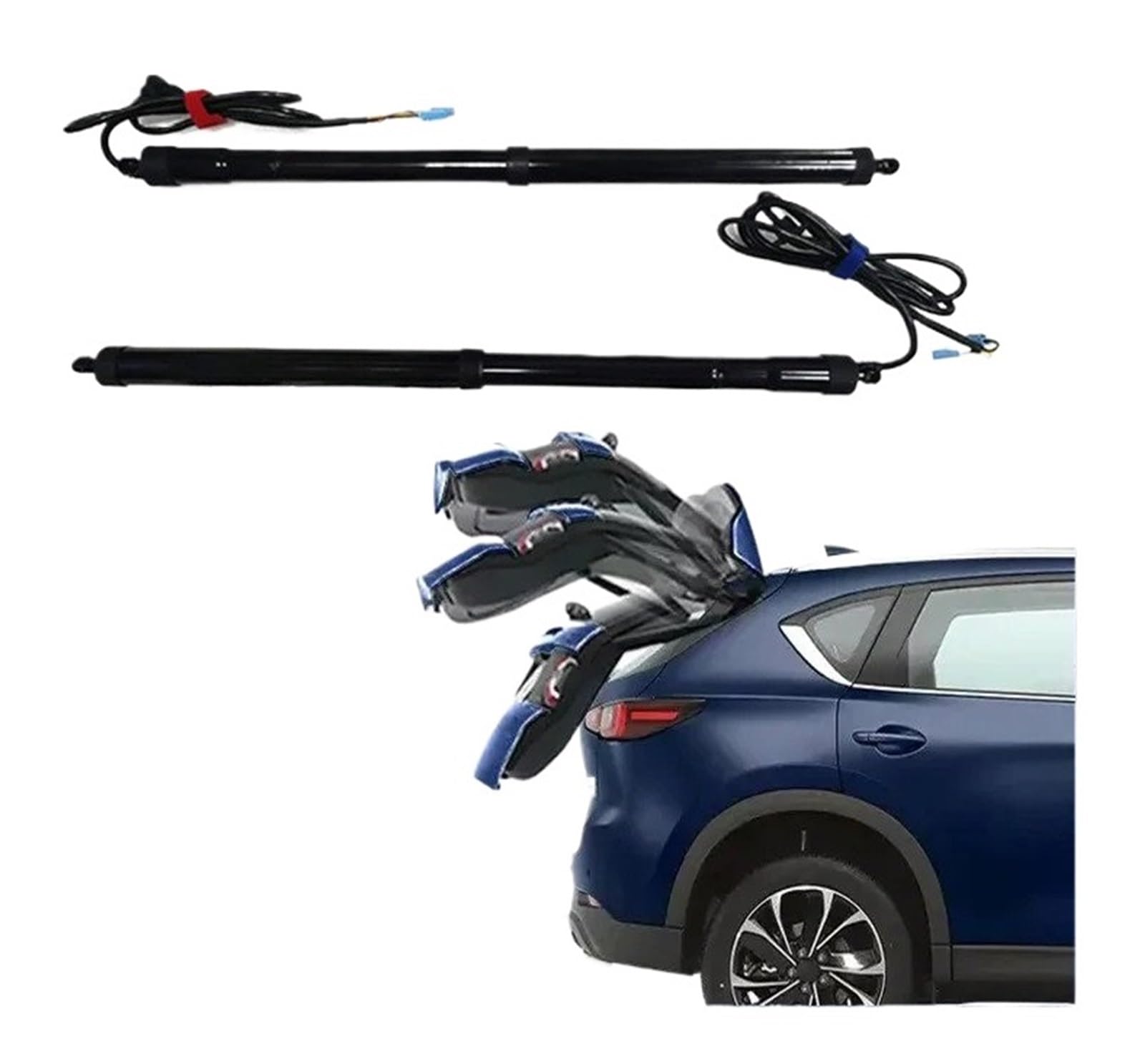 Antriebseinheit Heckklappe Gasdruckfeder Für Mazda CX-5 CX5 2013 2014 2015 2016 2017 2018 2019 2020 2021 2022 2023 Elektrische Heckklappe Auto Automatische Hebe Hintere Tür(No Kick Sensor) von BOHHO