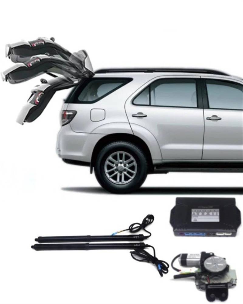 Antriebseinheit Heckklappe Gasdruckfeder Für Toyota Für Fortuner 2009-2023 Elektrische Heckklappe Auto Heber Stamm Öffnung Hinten Tür Power Gate(with Kick Sensor) von BOHHO