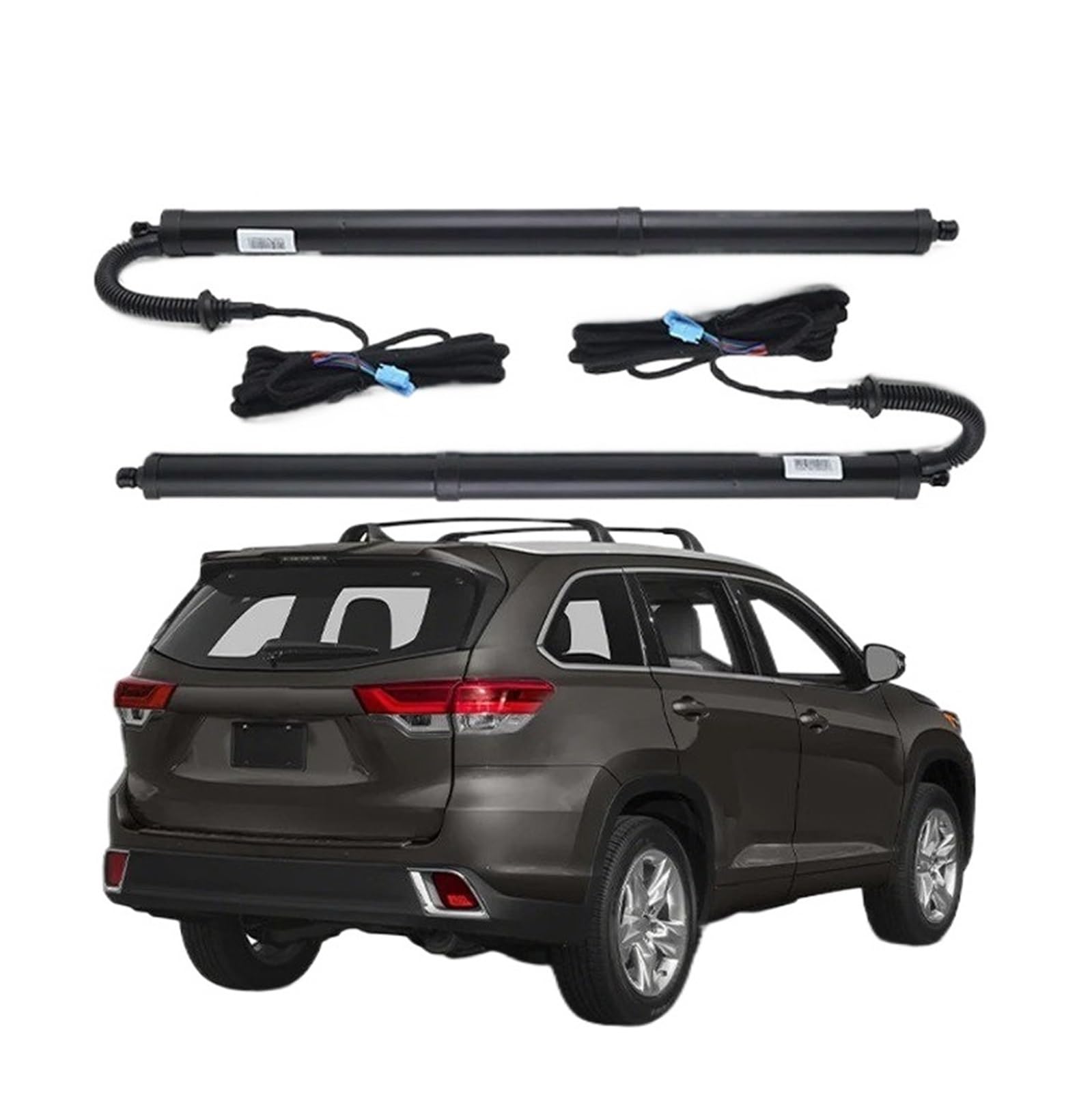 Antriebseinheit Heckklappe Gasdruckfeder Für Toyota Für Highlander Für Kluger XU50 2014 2015 2016 2017 2018 2019 Heckklappe Elektrische Heckklappe Lift Prop Unterstützung(No Foot Sensor) von BOHHO