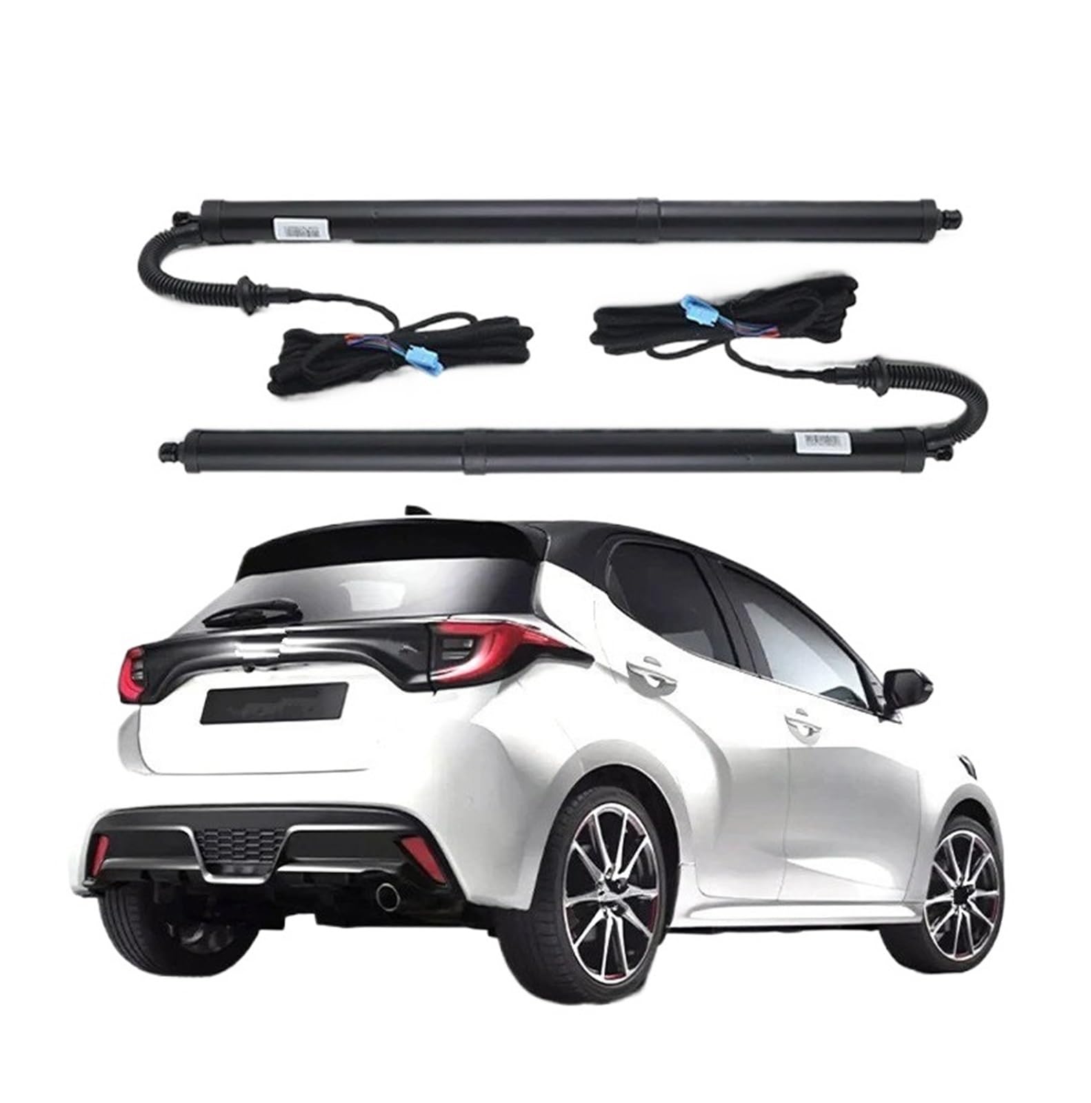 Antriebseinheit Heckklappe Gasdruckfeder Für Toyota Für Yaris Für Cross XP210 2020 2021 2022 2023 2024 Heckklappe Elektrische Heckklappe Lift Prop Unterstützung(No Foot Sensor) von BOHHO