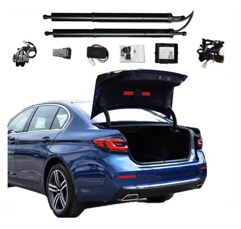 Antriebseinheit Heckklappe Gasdruckfeder Für VW Für Golf 8 2021 2022 2023 Stamm Elektrische Heckklappe Aufzug Auto Automatische Stamm Öffnung Drift Stick Kit Fuß Sensor(No Kick Senor) von BOHHO