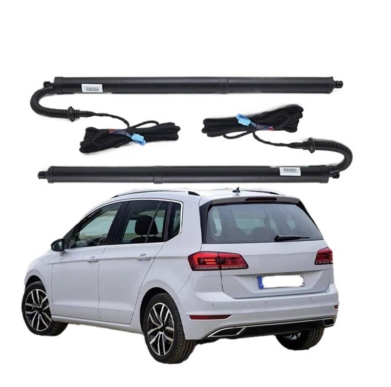 Antriebseinheit Heckklappe Gasdruckfeder Für VW Für Golf Für Sportsvan SV 2015 2016 2017 2018 2019 2020 Heckklappe Elektrische Heckklappe Lift Prop Unterstützung(with Foot Sensor) von BOHHO