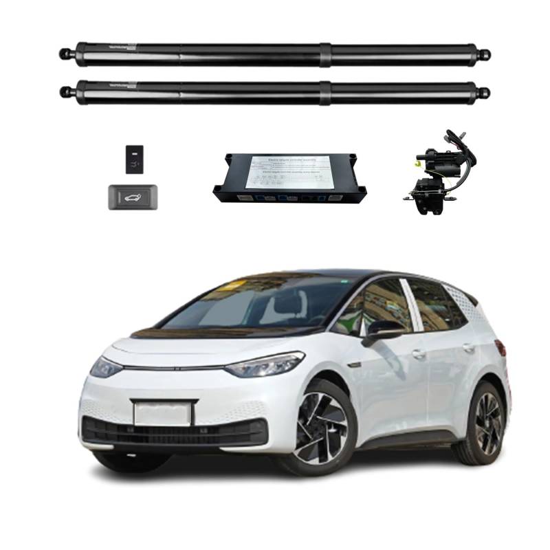 Antriebseinheit Heckklappe Gasdruckfeder Für VW ID.3 2020-2024 Elektrische Heckklappe Power Zurück Tür Heckklappe Hinten Hatch Auto Boot Stamm Strut Shock Lift Stange Antrieb(Without Kick Sensor) von BOHHO