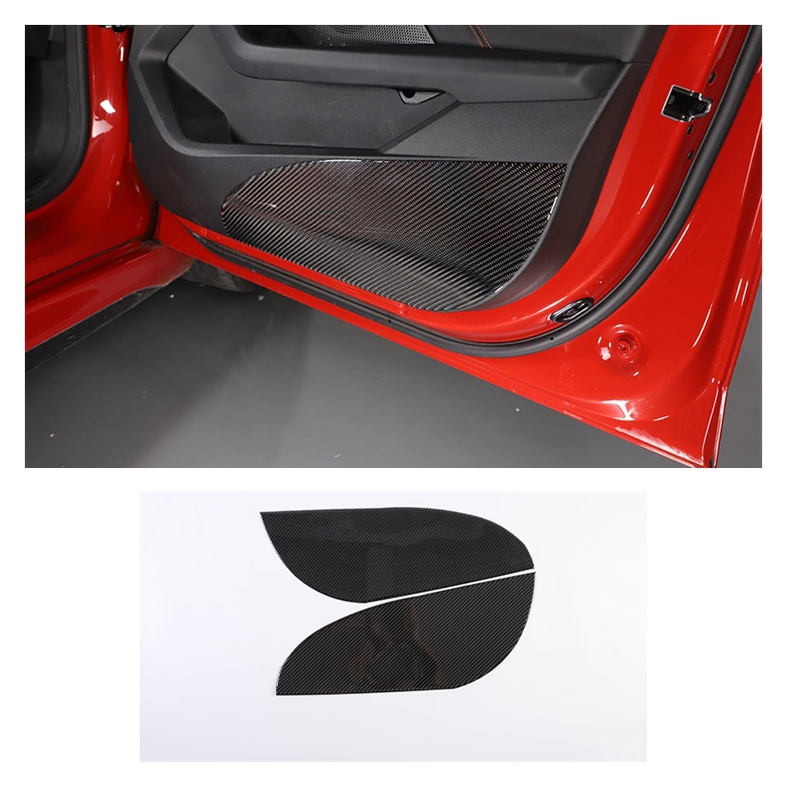 Auto Innen Zubehör Für 2 Serie F44 2020-2023 Auto Center Konsole Schalthebel Panel Innen Türgriff Abdeckung Trim Aufkleber Auto Innen Zubehör Auto Innenraum Zubehör(A front door) von BOHHO