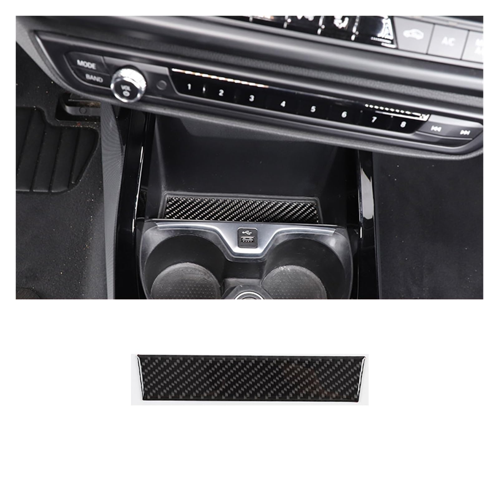 Auto Innen Zubehör Für 2 Serie F44 2020-2023 Auto Center Konsole Schalthebel Panel Innen Türgriff Abdeckung Trim Aufkleber Auto Innen Zubehör Auto Innenraum Zubehör(D) von BOHHO