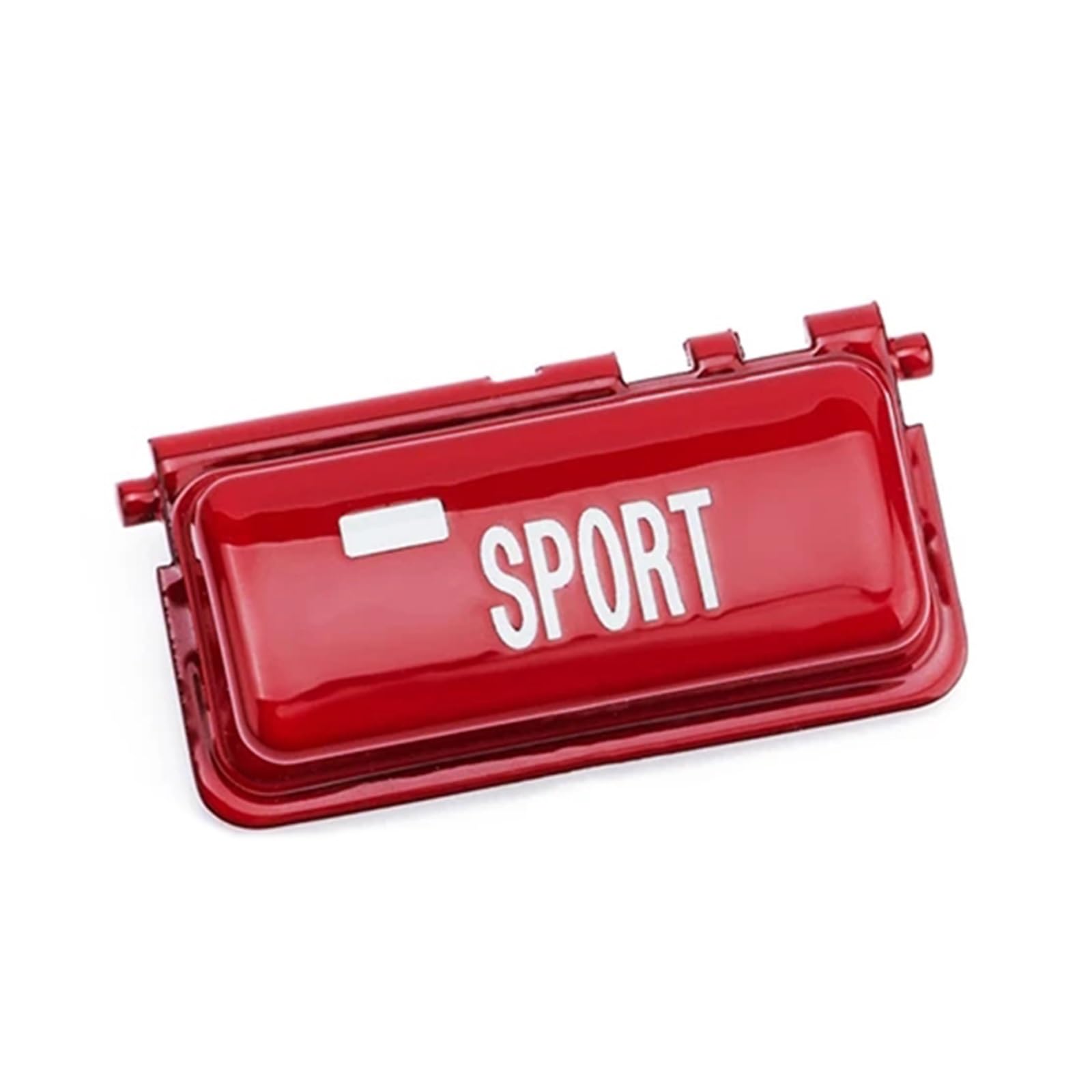 Auto Innen Zubehör Für 3 Serie M3 E46 1998-2004 AUTO Innen Zubehör Auto Sport Modus Schalter Taste Abdeckung Ersatz Auto Innenraum Zubehör(Red) von BOHHO