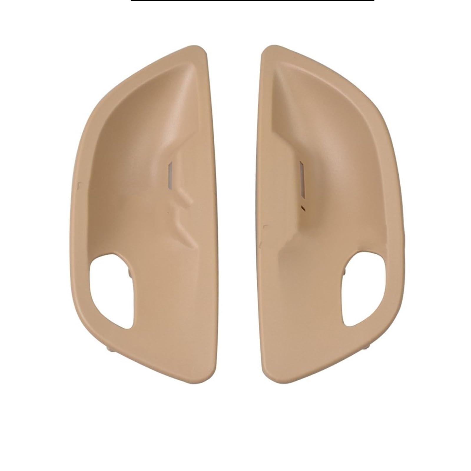 Auto Innen Zubehör Für 5 Series F10 F11 F18 520i 523i 2010-2017 Innen Links Rechts Türöffnung Griff Bowl Cover Panel Trim Ersatz-Set Auto Innenraum Zubehör(Beige) von BOHHO