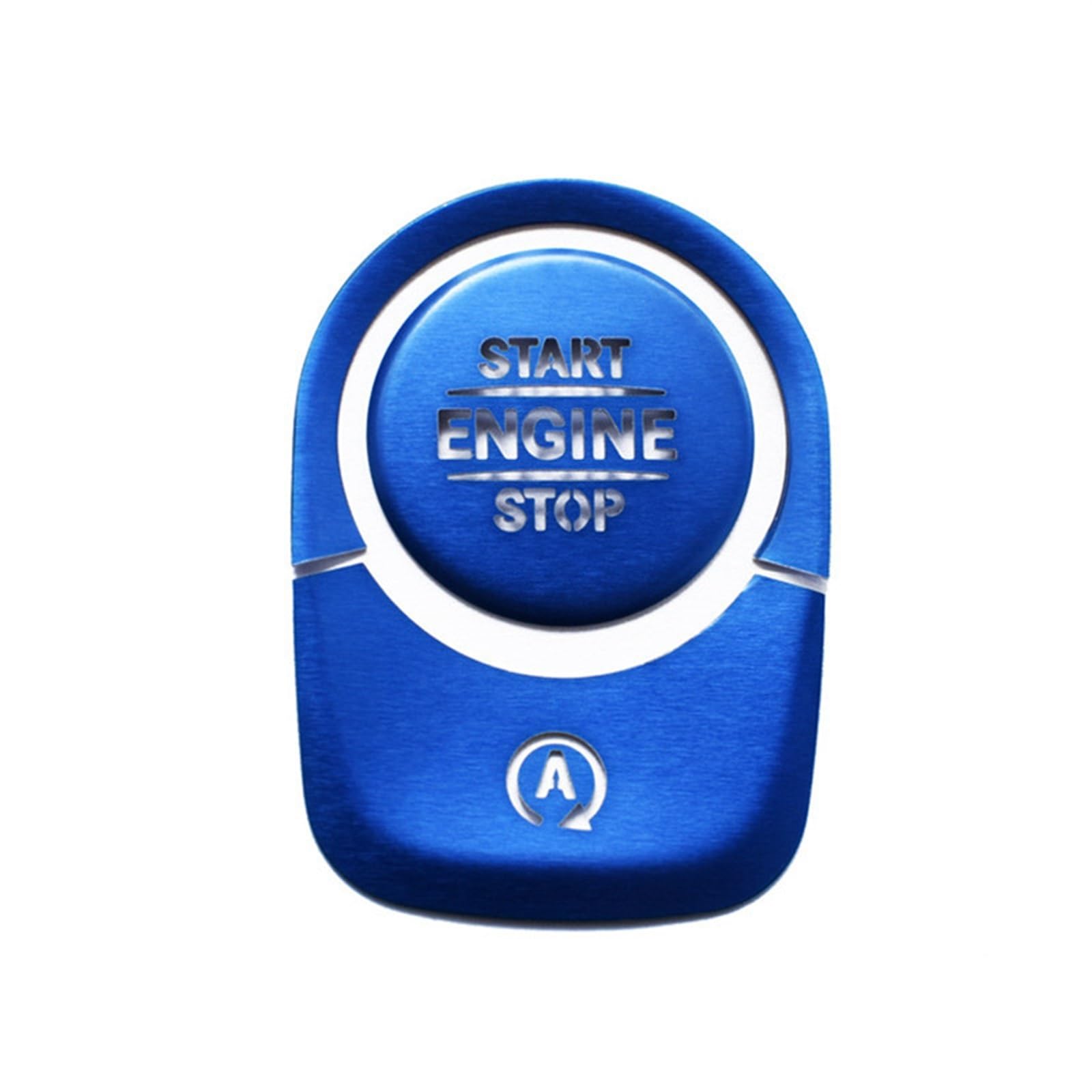 Auto Innen Zubehör Für Benz EINE Klasse W177 A180 A200 2019 Auto Zubehör Innen Motor Start Stop Schalter Push Button Ring Trim Abdeckung Auto Innenraum Zubehör(B) von BOHHO