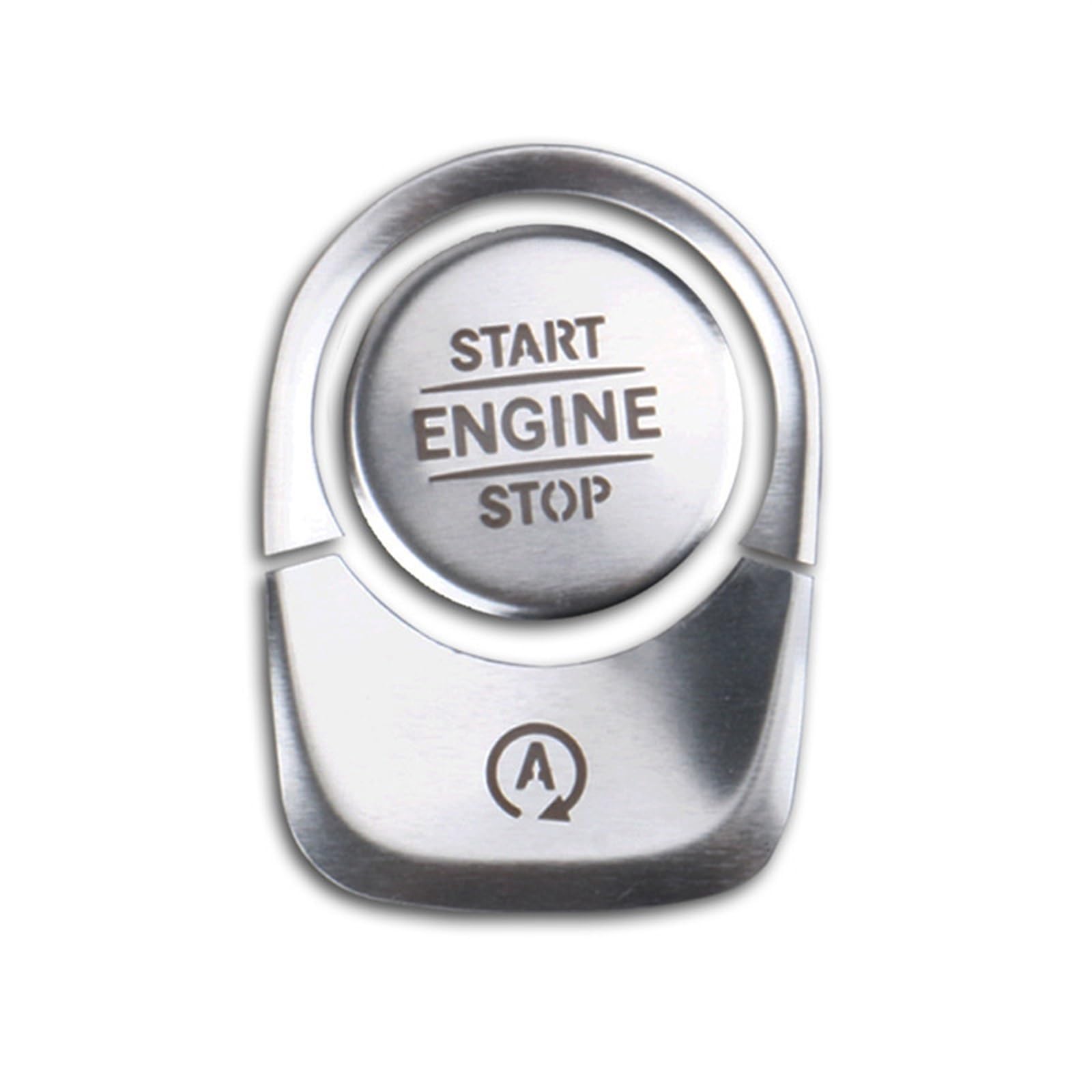 Auto Innen Zubehör Für Benz EINE Klasse W177 A180 A200 2019 Auto Zubehör Innen Motor Start Stop Schalter Push Button Ring Trim Abdeckung Auto Innenraum Zubehör(C) von BOHHO