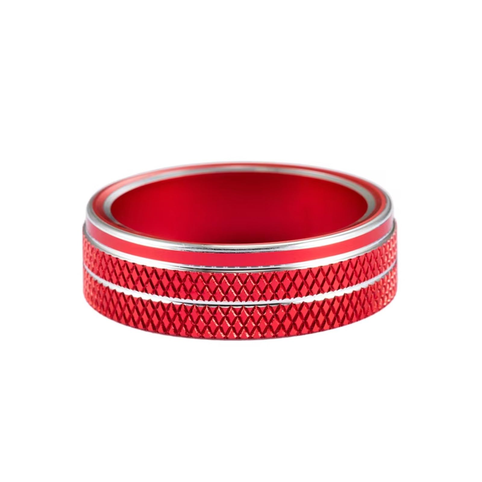 Auto Innen Zubehör Für Chevrolet Für Cruze Für Malibu Auto Scheinwerfer Schalter Taste Knopf Trim Abdeckung Ring Auto Innenraum Zubehör(Red) von BOHHO