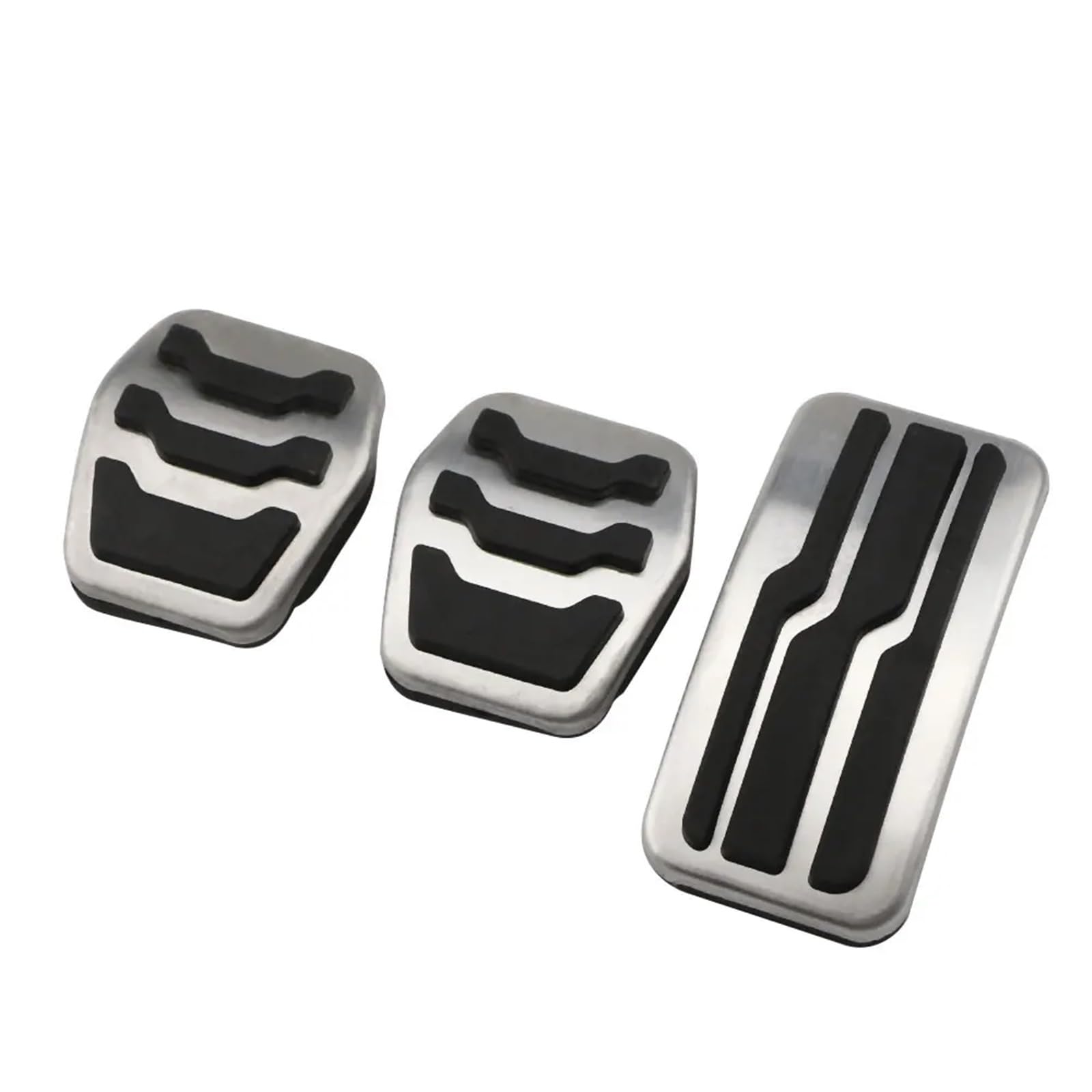 Auto Innen Zubehör Für Ford Für Focus 2 3 4 MK2 MK3 MK4 2005-2017 Edelstahl Auto Innen Gas Kraftstoff Pedal Bremspedale Abdeckung Zubehör Auto Innenraum Zubehör(3 Pcs MT) von BOHHO