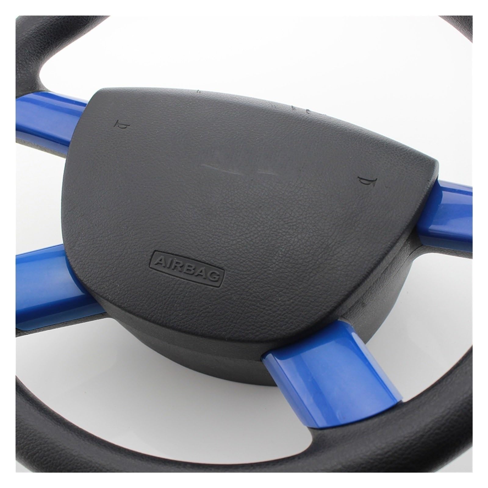 Auto Innen Zubehör Für Ford Für Focus 2 MK2 2005-2011 Auto-Styling Aufkleber 4 Teile/satz Zubehör Innen Auto Lenkrad Panel Abdeckung Trim Aufkleber Auto Innenraum Zubehör(Blue) von BOHHO