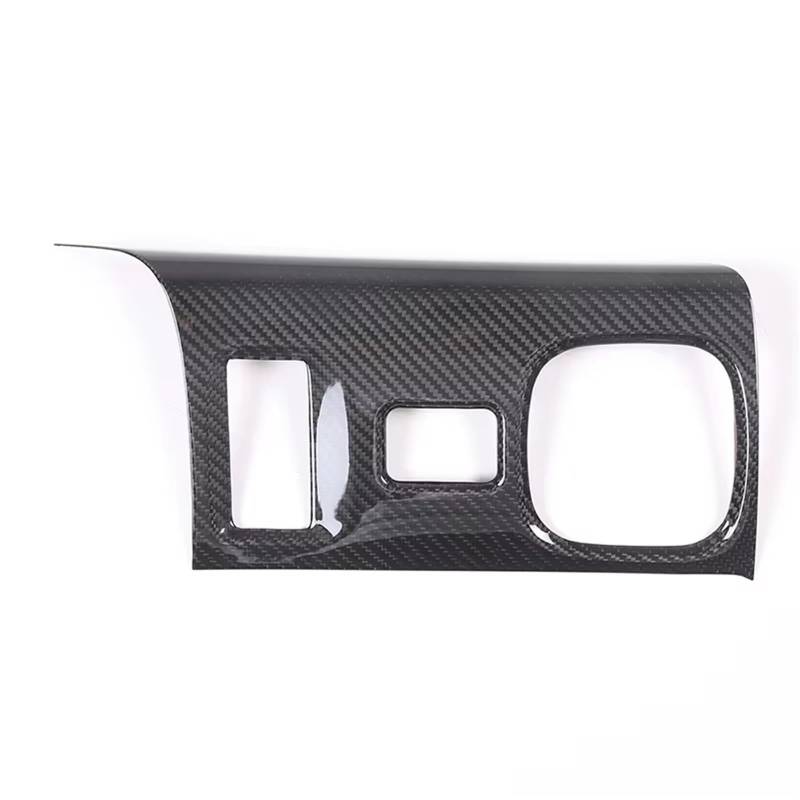 Auto Innen Zubehör Für Toyota 86 Für Subaru Für BRZ 2022 Carbon Faser Auto Getriebe Shift Panel Sitz Heizung Einstellung Rahmen Trim Aufkleber Zubehör Auto Innenraum Zubehör(Style B Carbon Fiber) von BOHHO