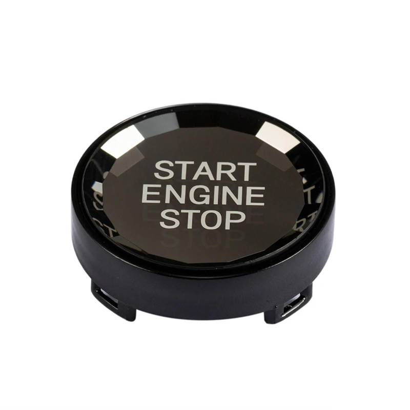 Auto Innen Zubehör Für X1 X5 E70 X6 E71 Z4 E89 1 3 5 Serie E90 E91 E92 E60 Auto Ersetzen Abdeckung Motor START STOP Taste Zubehör Auto Innenraum Zubehör(Schwarz) von BOHHO