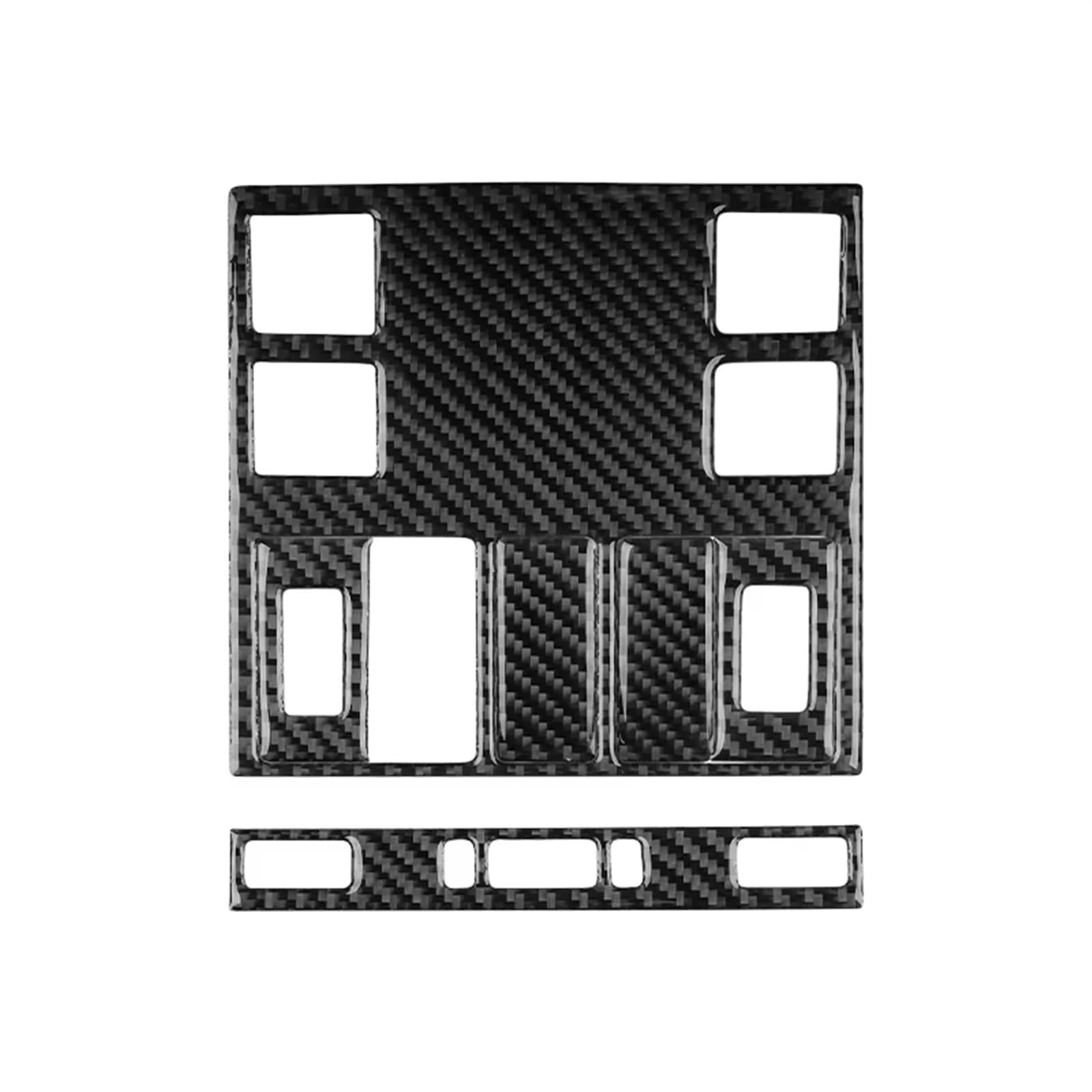 Auto Innen Zubehör Für X3 E83 2004-2010 Carbon Faser Lesen Licht Und Schiebedach Bedienfeld Aufkleber Innenräume Auto Zubehör LHD Auto Innenraum Zubehör(C) von BOHHO