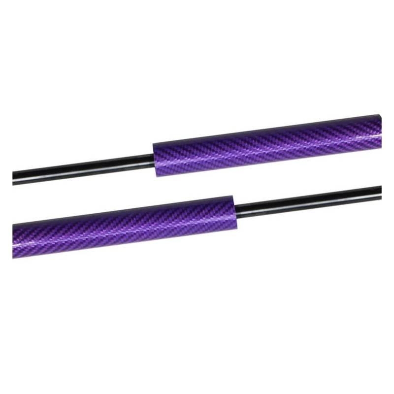 Gasdruckfeder Dämpfer Für Ford Für Explorer 2011-2019 Gasdruckfedern Fronthaube Motorhaube Dämpfer Lift Unterstützt Stoßdämpferfedern Motorhaubenlifter(Carbon Fiber Purple) von BOHHO