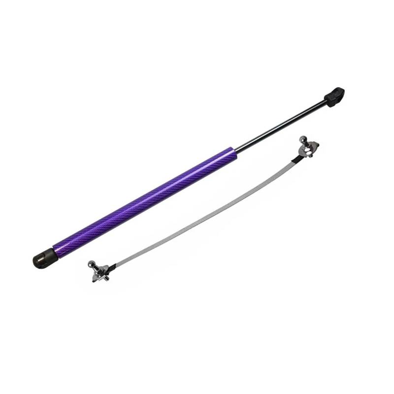 Gasdruckfeder Dämpfer Für Seat Für Tarraco KN2 2018-2021 2022 2023 2024 Haube Motorhaube Strut Lift Unterstützung Zylinder Kolben Prop Stange Schock Dämpfer Motorhaubenlifter(Purple Carbon Fiber) von BOHHO