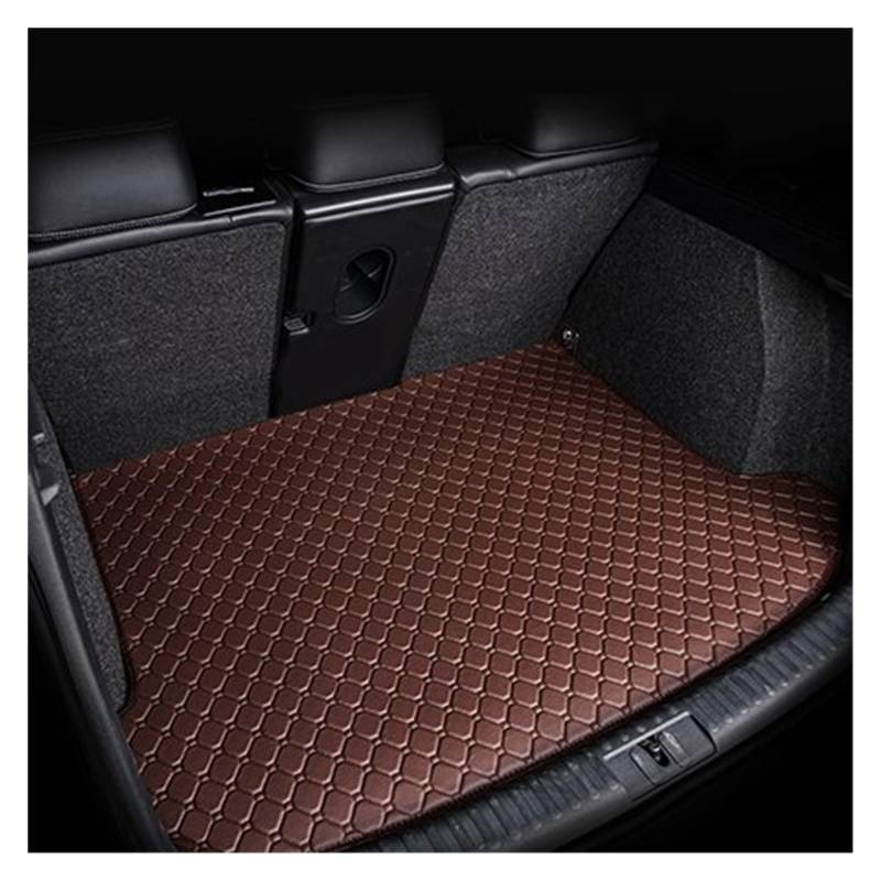 Kofferraummatte Für A1 8X 2012 2013 2014 2015 2016 2017 2018 Leder Kofferraum Matte Cargo-Liner Zubehör Innen Boot Kofferraumwanne(A- Coffee) von BOHHO