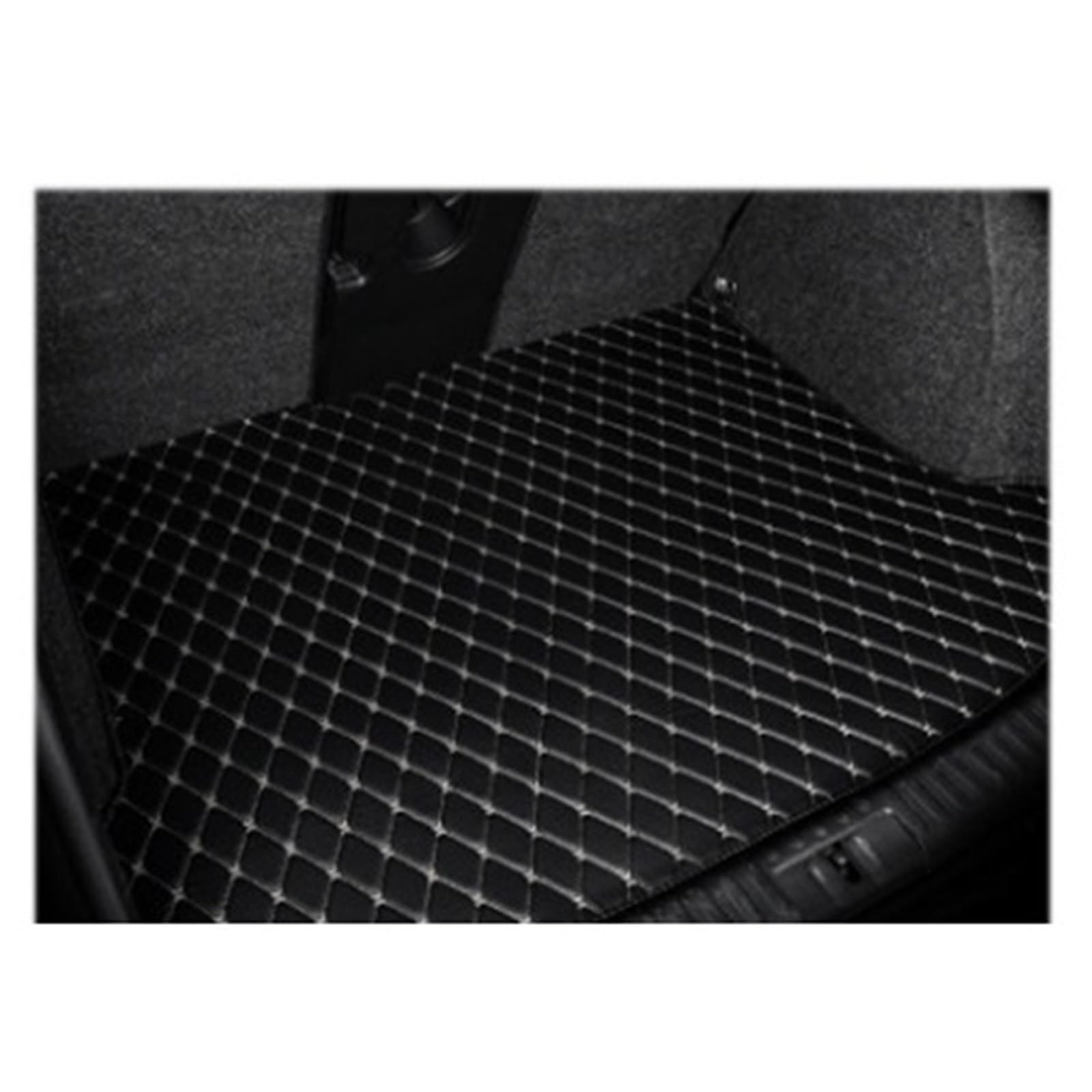 Kofferraummatte Für Benz Für GLA Klasse X156 2013 2014 2015 2016 2017 2018 2019 2020 Kofferraummatte Liner Pad Leder Auto Kofferraummatte Teppich Heck Cargo Liner Kofferraumwanne(F- Black beige) von BOHHO