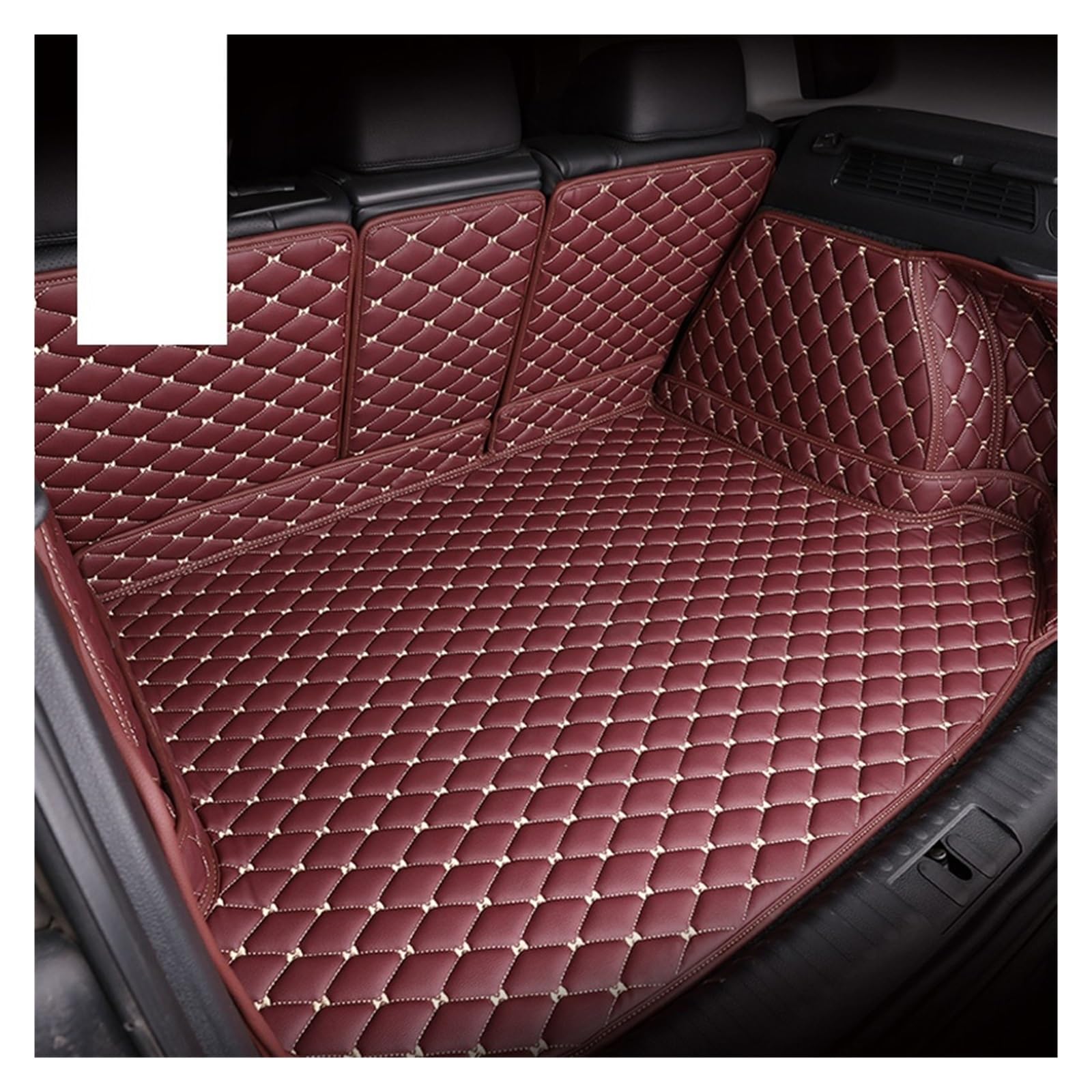 Kofferraummatte Für Chery Für Tiggo 7 8 Pro 3X Arrize Kofferraummatte Wasserdichtes Leder Kofferraumwanne(Wine Red) von BOHHO