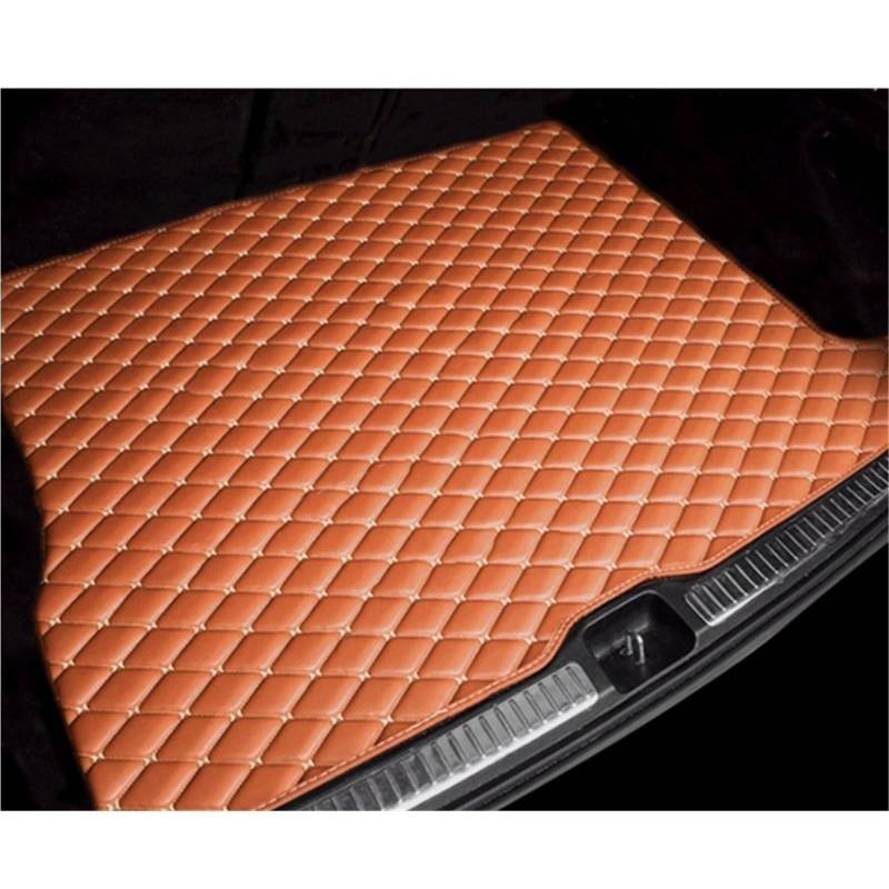 Kofferraummatte Für Great Wall Für Haval H5 Für Hover H5 2023 2024 2025 Auto Hinten Stamm Matten Innen Dekoration Stamm Lagerung Pad Fracht Kofferraumwanne(K- Brown) von BOHHO