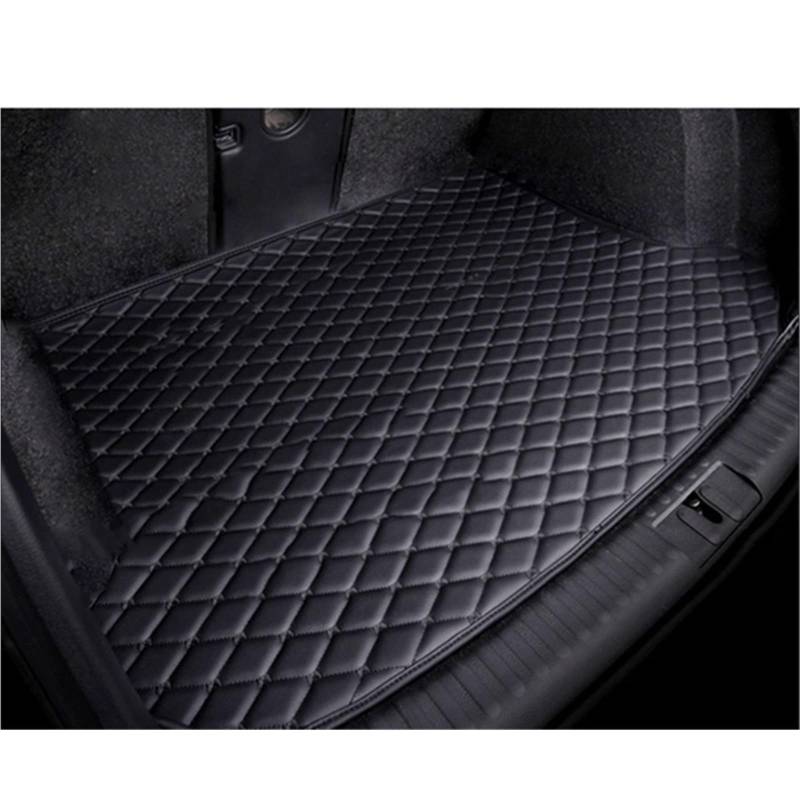 Kofferraummatte Für Jaguar Für E-Tempo Für EPACE X540 2018-2021 2022 2023 Boot Mat Fach Teppich Schlamm Zurück Sitz Matte Hinten Stamm Lagerung Pad Abdeckung Kofferraumwanne(E- Black Beige) von BOHHO