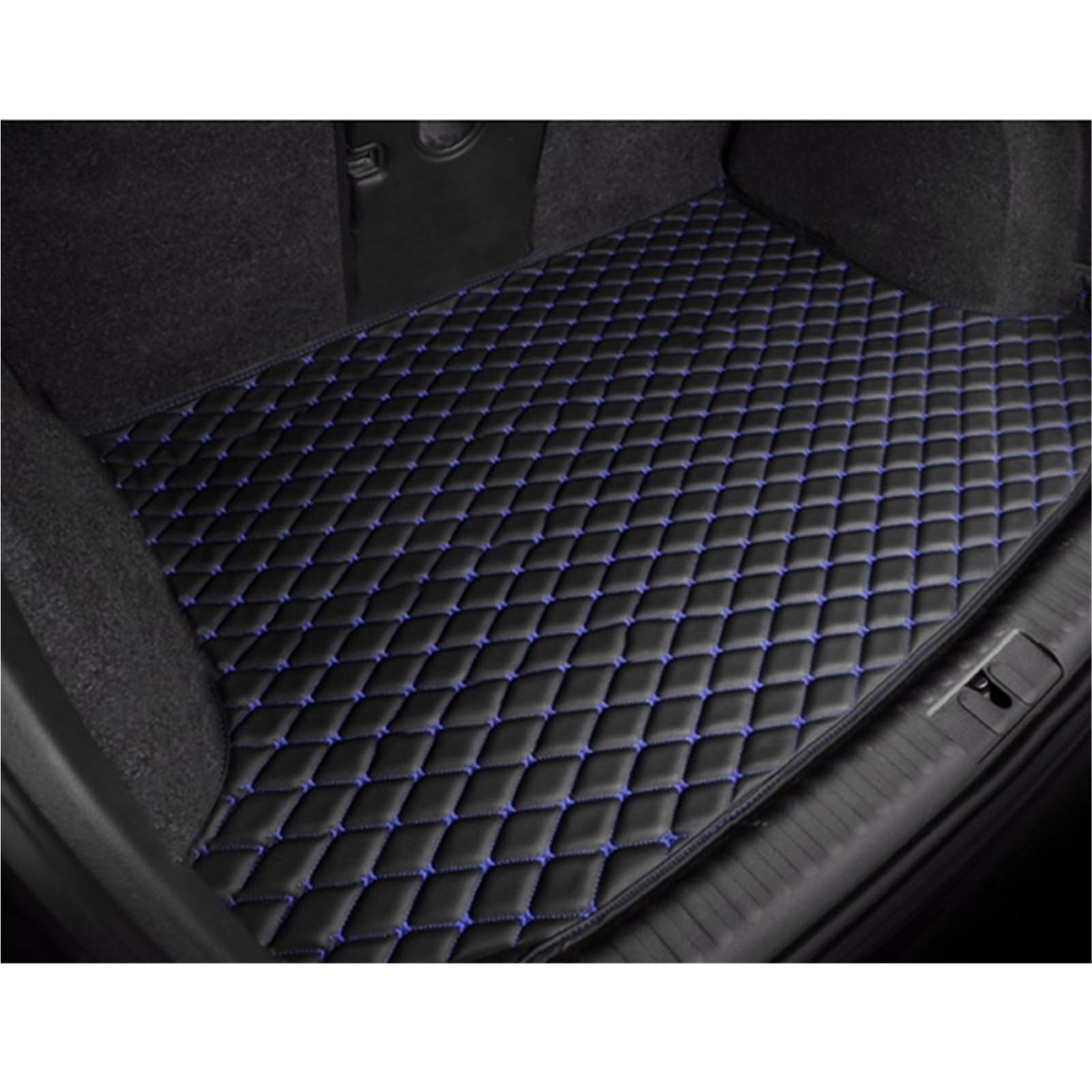 Kofferraummatte Für Kia Für Sorento MQ4 2021 2022 2023 7 Sitz Kofferraum Matte Schmutz-beständig Vollständig Umgeben Stamm Matte Hinten Fracht Tablett Kofferraumwanne(A- Black Black) von BOHHO