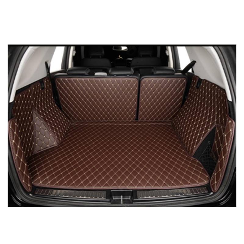 Kofferraummatte Für MG4 EV 2022 2023 2024 Auto Stamm Matten Auto Cargo-Liner Pads Boot Teppich Kofferraumwanne(Coffee) von BOHHO