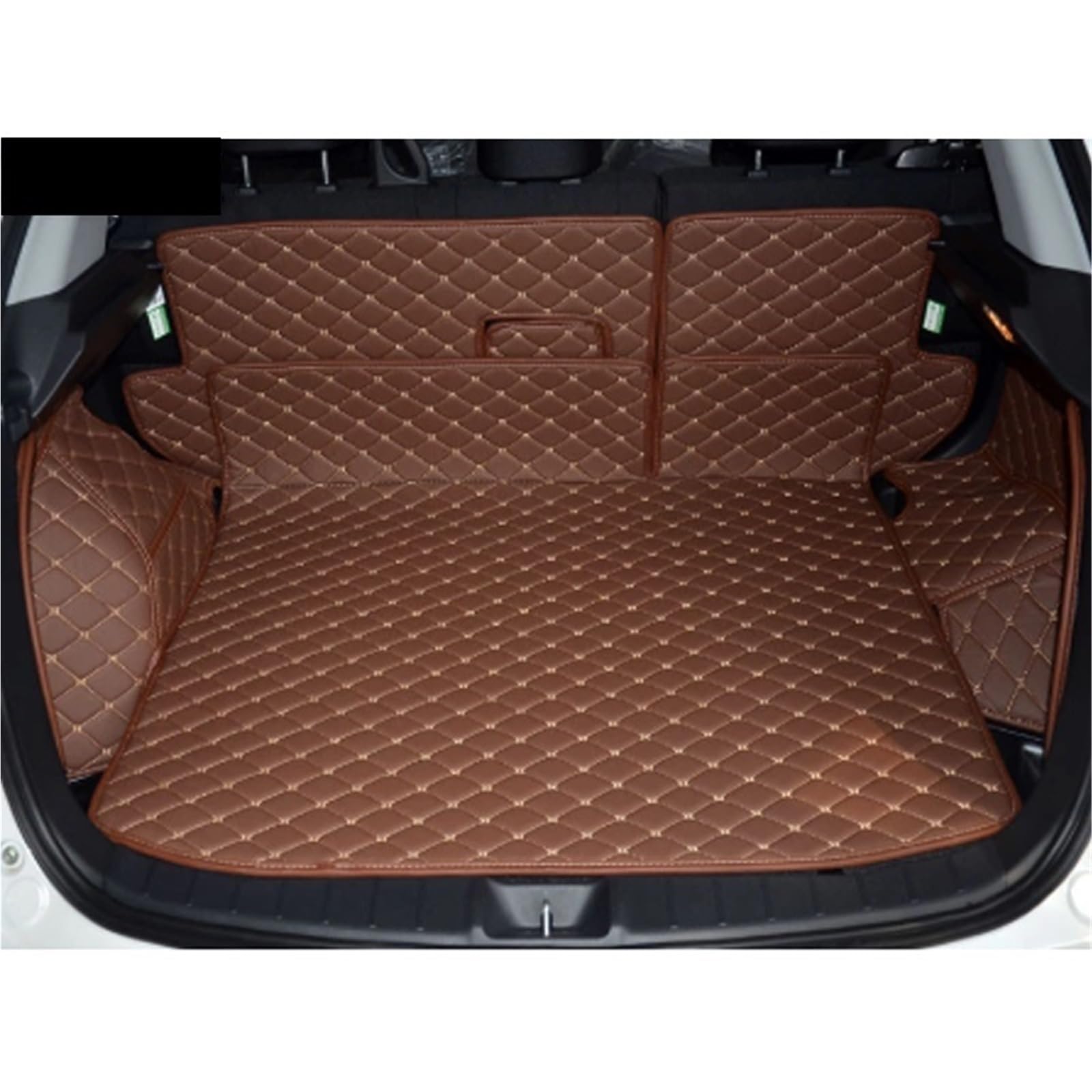 Kofferraummatte Für Mitsubishi Für ASX 2011 2012 2013 2014 2015 2016 2017 2018 Auto Stamm Matten wasserdichte Boot Teppiche Cargo-Liner Kofferraumwanne(A- Full Cover) von BOHHO