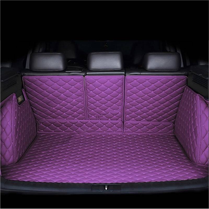 Kofferraummatte Für Toyota Für RAV4 Für Vanguard XA30 2008 2009 2010 2011 2012 Kofferraum Matte Vollständig Umgeben Stamm Matte Hinten Fracht Kofferraumwanne(T- Purple) von BOHHO