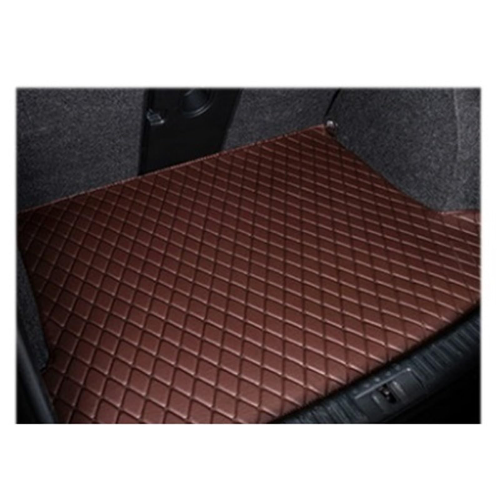 Kofferraummatte Für X3 G01 20i 2018 2019 2020 Leder Kofferraum Matte Stamm Boot Mat Liner Pad Fracht Pad Teppich Schwanz Cargo Liners Kofferraumwanne(E- Coffee) von BOHHO