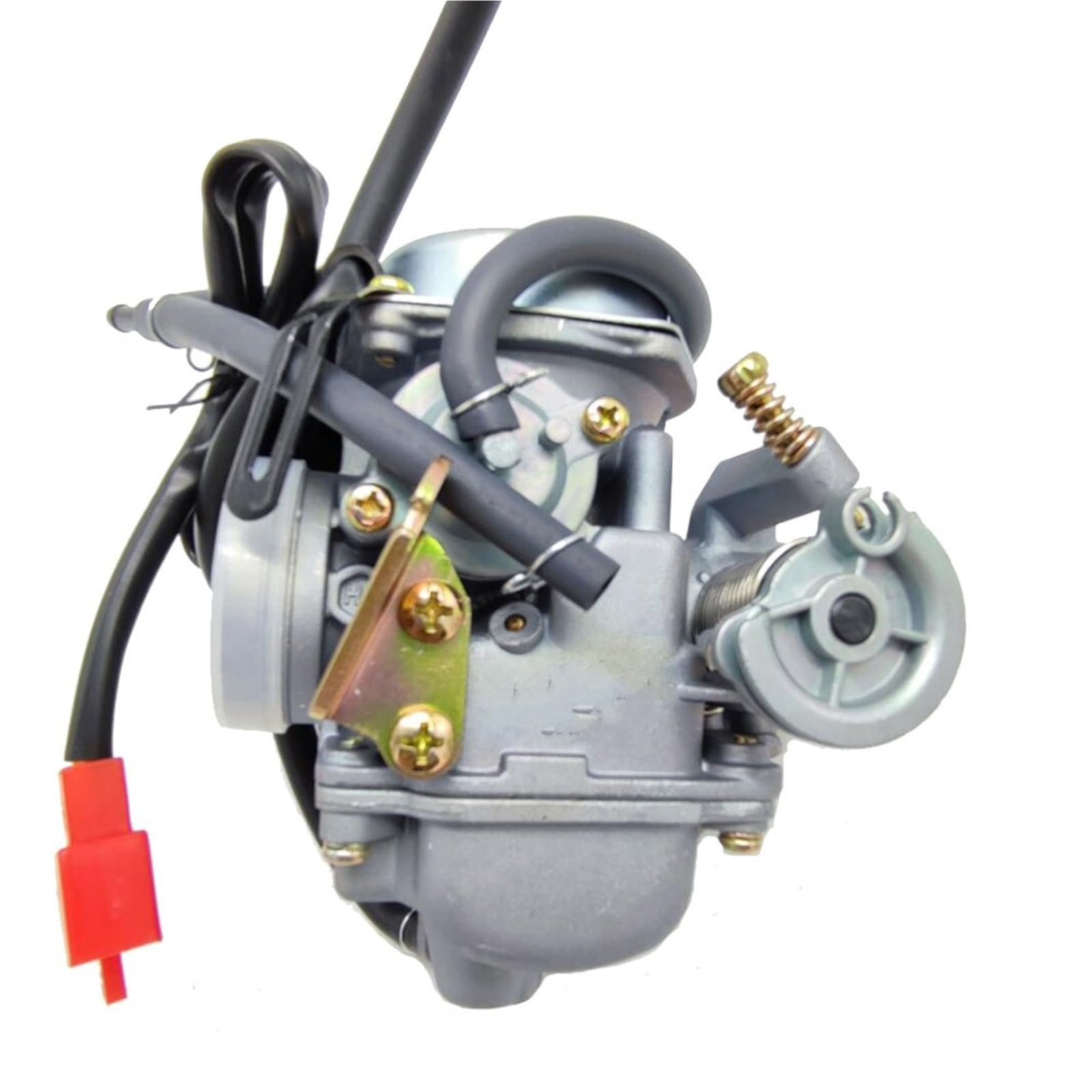 Motorrad Carburetor Motorrad Teile Vergaser GY6 Für PD24J Mit Ansaugkrümmer 125cc 150cc Fit Roller Für ATV Go Kart Roller 125cc für PD24J Heavy Duty Vergaser(Carb) von BOHHO