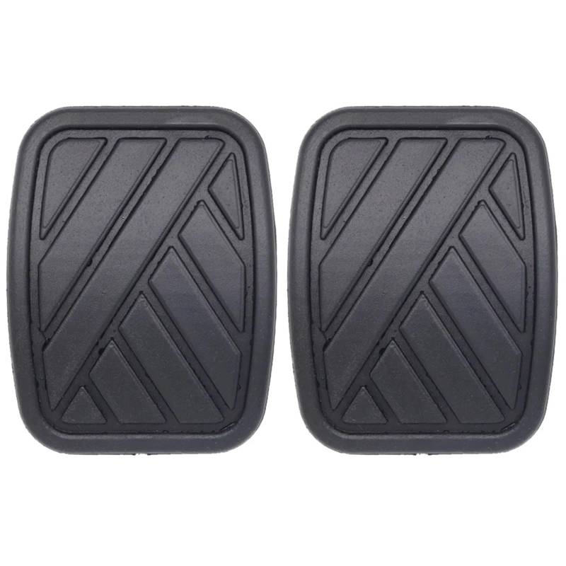 Pedalen Aufsätze Auto Für Suzuki Für Vitara ET/TA 1989-1998 Für Escudo Für Sidekick Auto Gummi Bremse Kupplung Fuß Pedal pad Abdeckungen Fußstütze Pedal (Farbe : 2PCS) von BOHHO