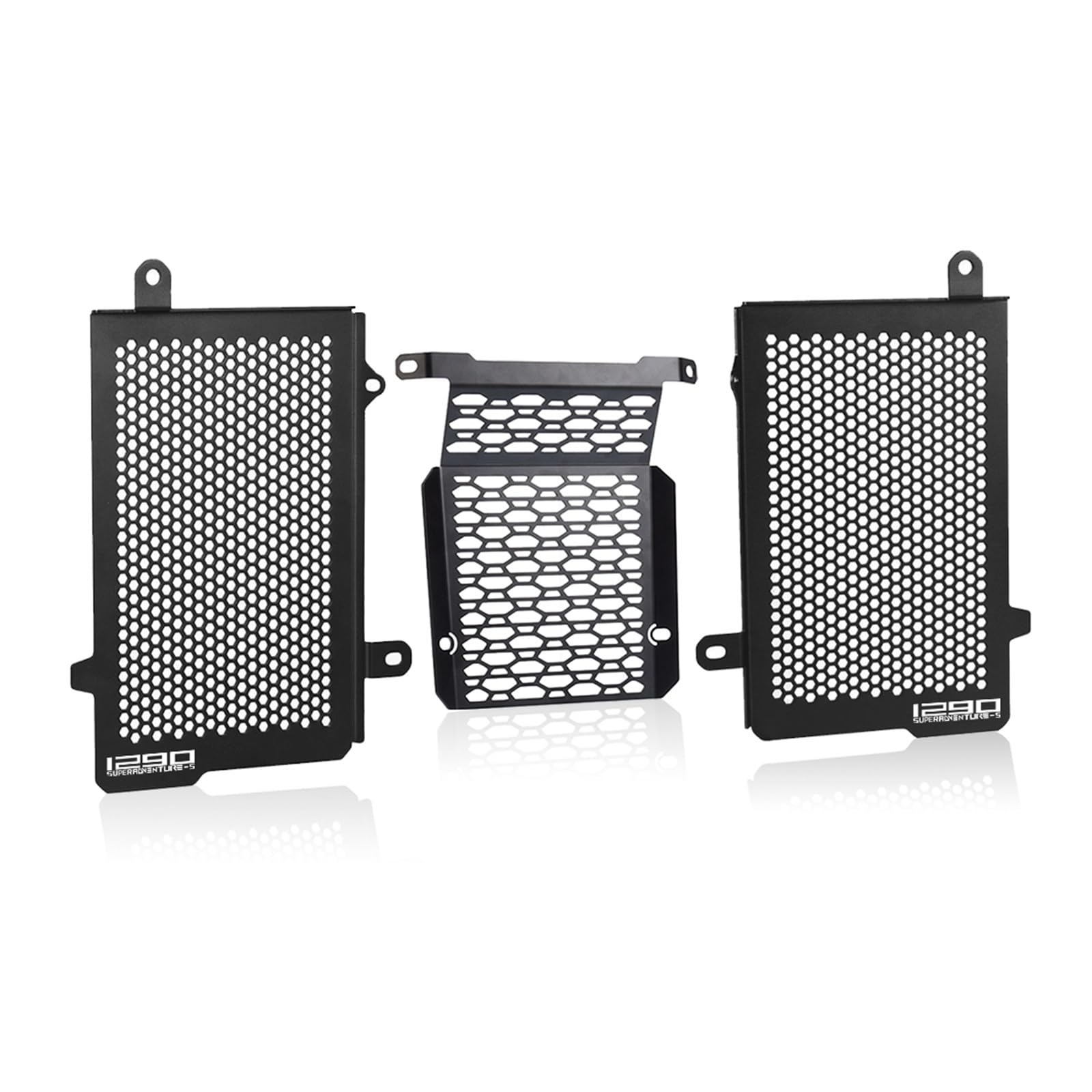 BOMXAN Motorrad Kühlergrillschutz FÜR 1290 Super Adventure ADV SR 2021 2022 Motorrad Teile Kühlergrill Kiemen Abdeckung Schutz Grille Schutz(J) von BOMXAN