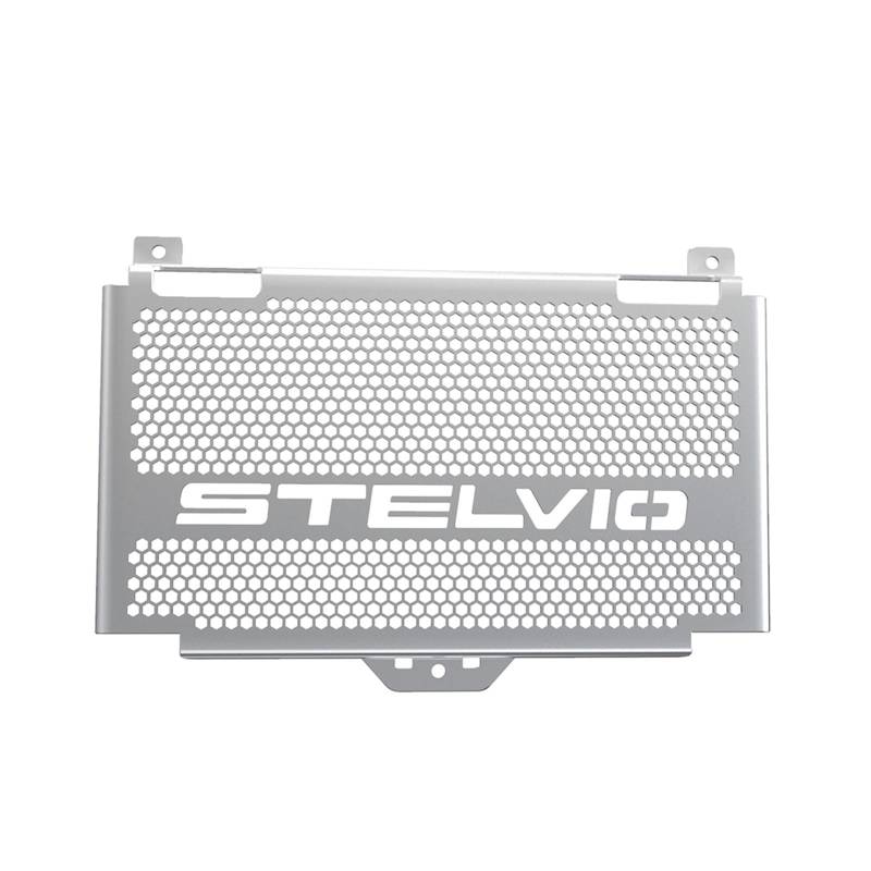 BOMXAN Motorrad Kühlergrillschutz Für Moto Guzzi Stelvio 1200 2008-2009-2010 Motorrad CNC Aluminium Motor Schutz Grille Kühler Abdeckung Schutz(A) von BOMXAN