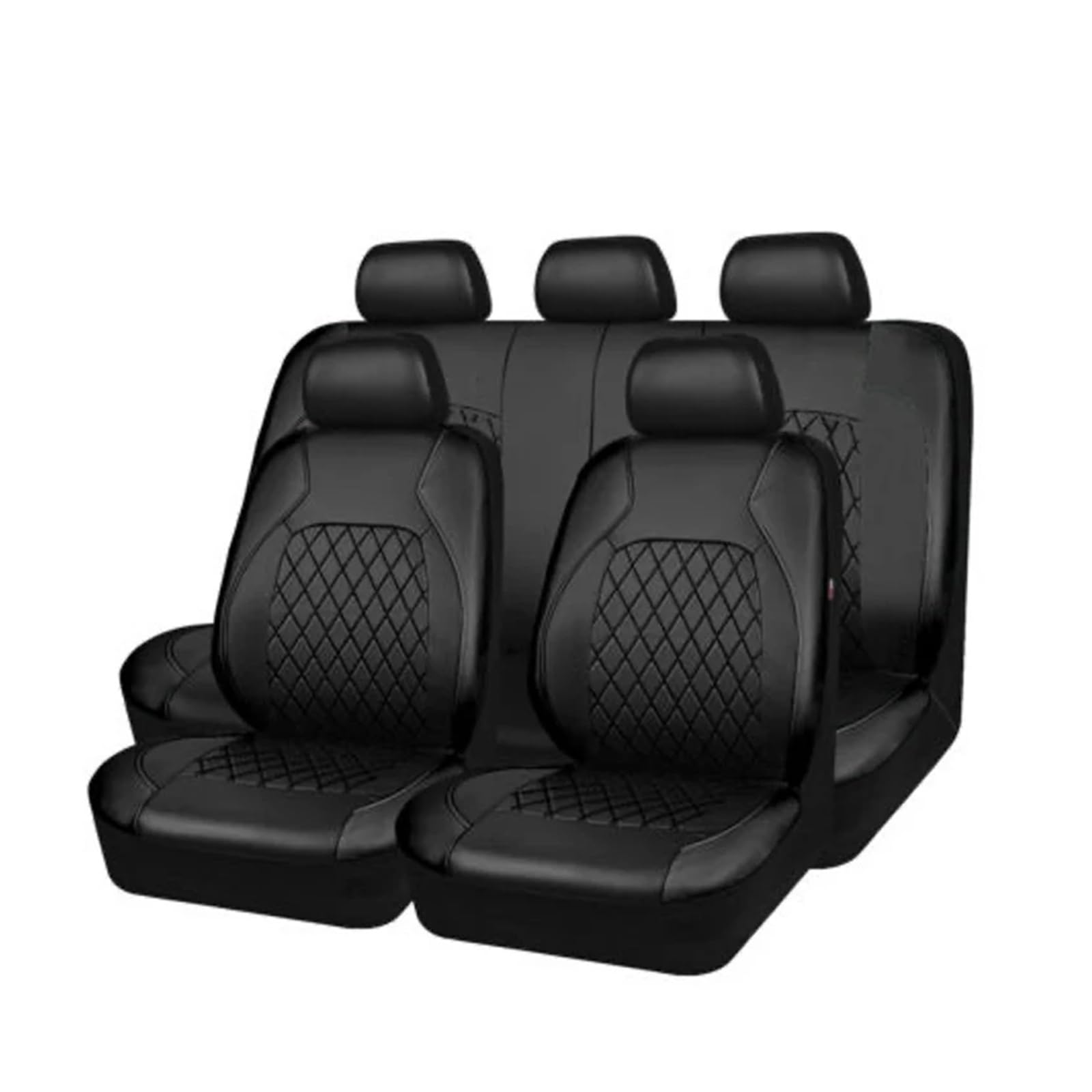 BONNYT Autositzbezüge Für A1 A4 A5 Sportback A6 C5 A3 / Universal-Autositzbezug/Autozubehör Sitzbezüge Auto(Style8 5pcs) von BONNYT