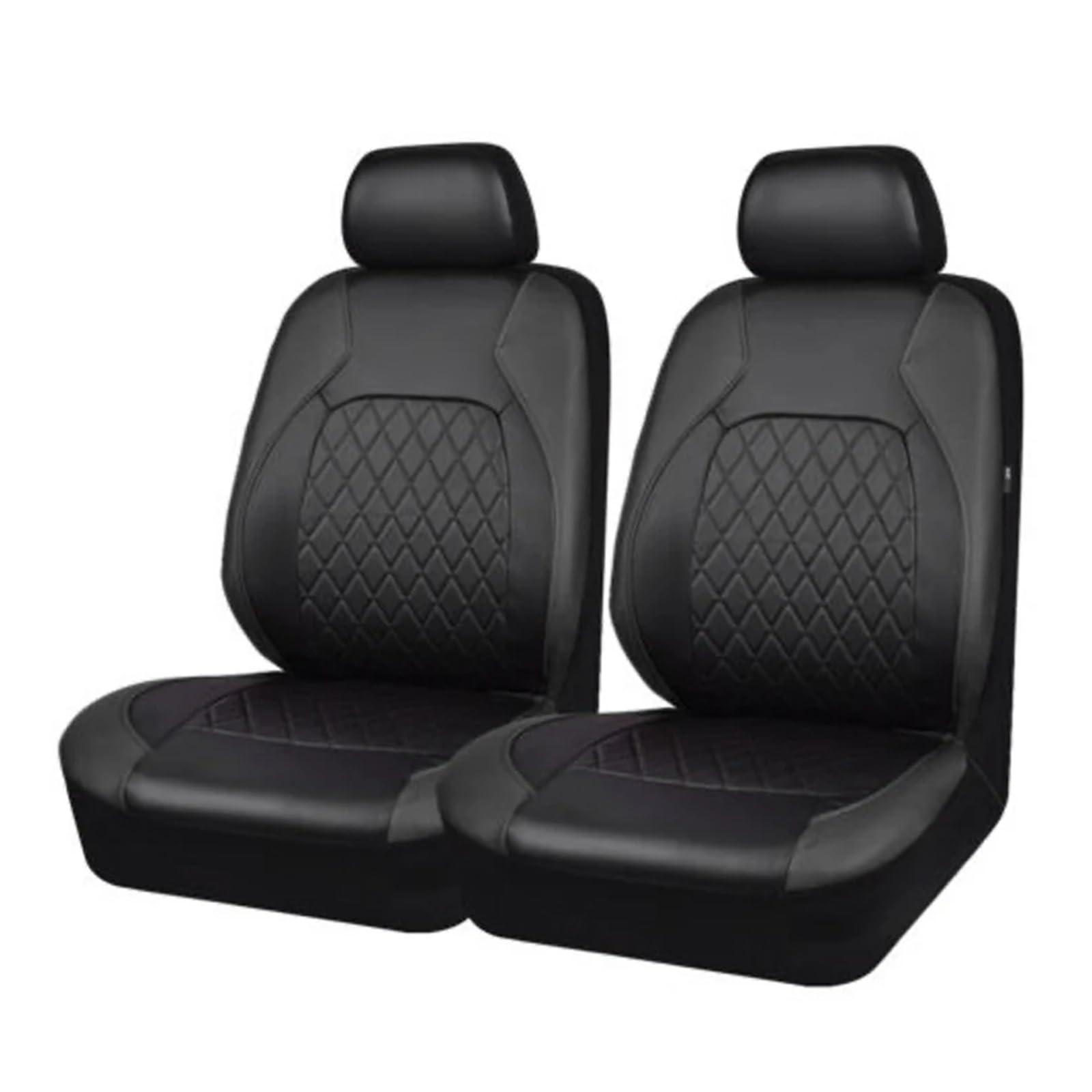 BONNYT Autositzbezüge Für Chevrolet Für Onix Für Sail Für Sonic Für Aveo/Universal Autositzbezug/Autozubehör Sitzbezüge Auto(Style2 2pcs) von BONNYT