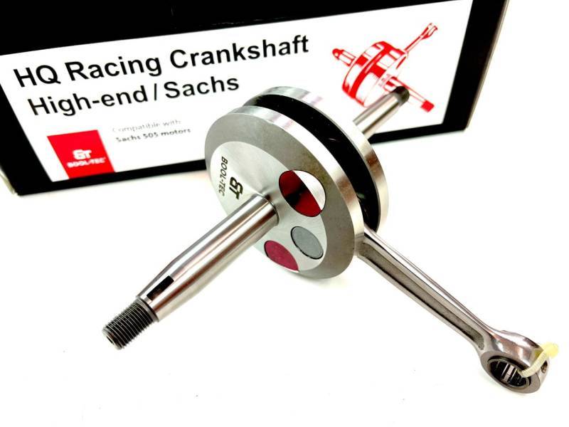 Hercules Sachs 505 HQ Vollwangen Kurbelwelle BOOL-Tec 12mm Kolbenbolzen High End von BOOL-tec