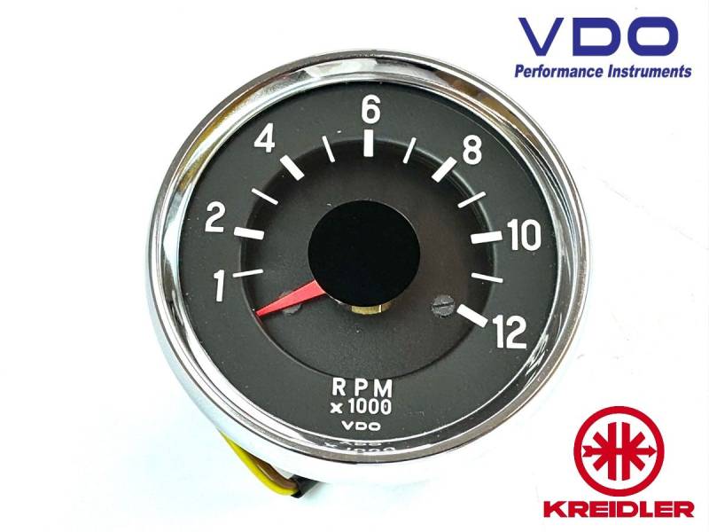 Kreidler Flory + Florett VDO Original Drehzahlmesser 24.000 "Wasseruhr" mit V... von Kreidler