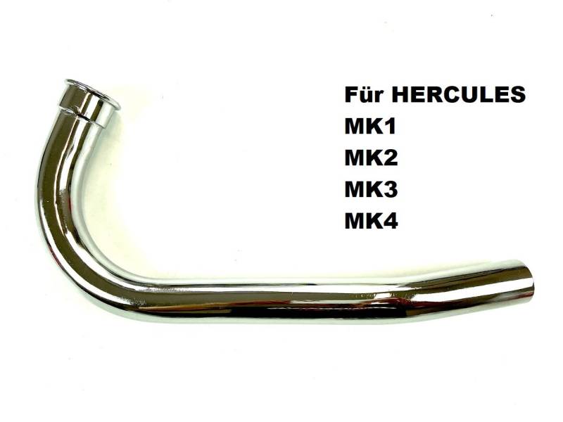 Krümmer 28/32 Hercules MK1 MK2 MK3 MK4 Sachs 501 Auspuffrohr von BOOL-tec